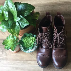 H&M Boots Lace Up Size 6 Euro 36